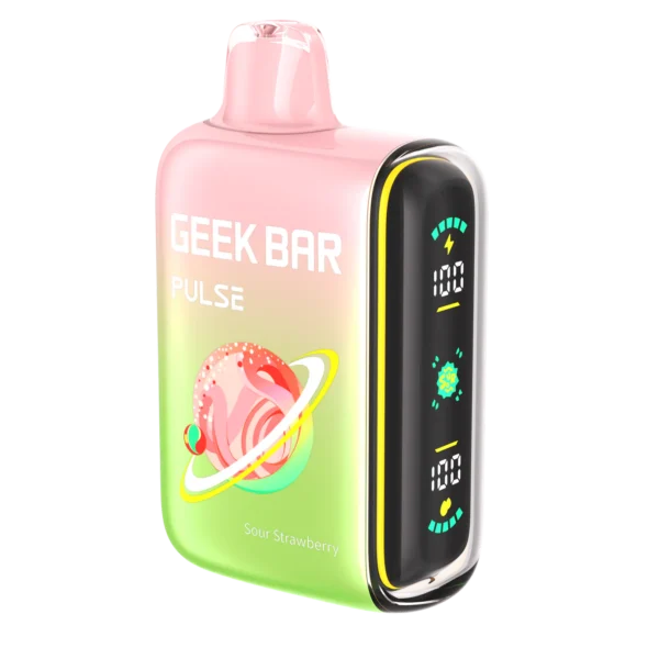 Sour Strawberry Geek Bar Pulse 15000 Vape