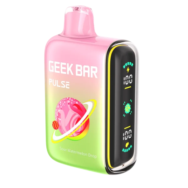 Sour Watermelon Drop Geek Bar Pulse 15000 Vape