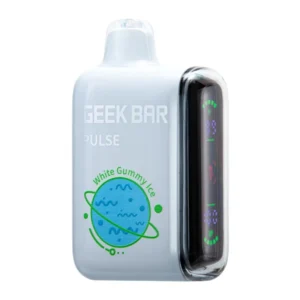 White Gummy Ice Geek Bar Pulse 15000